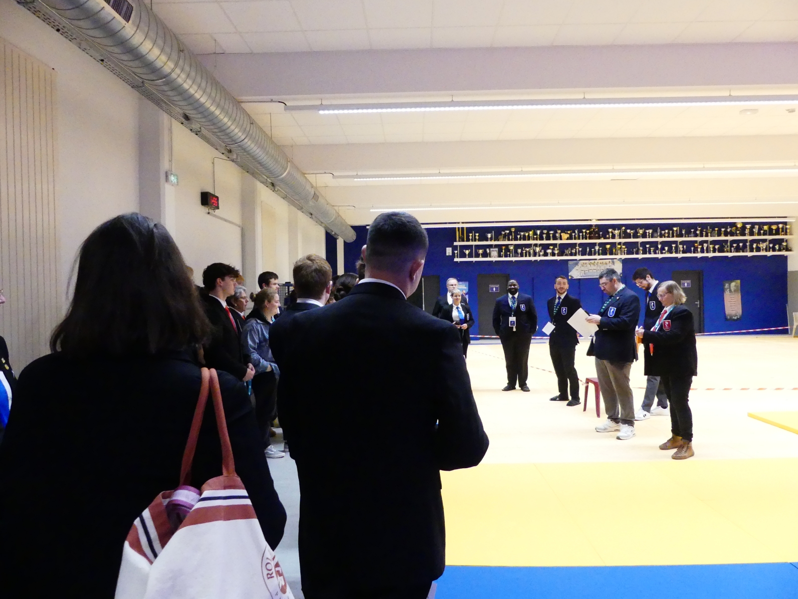 Photo des arbitres et commissaires